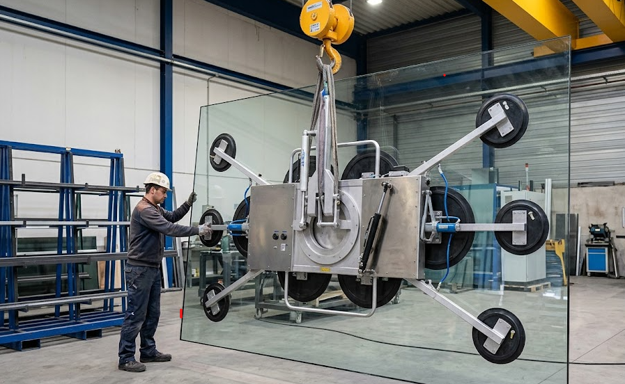Palonnier à ventouses DSZ2 – GOLIATH pour vitrage en Île-de-France