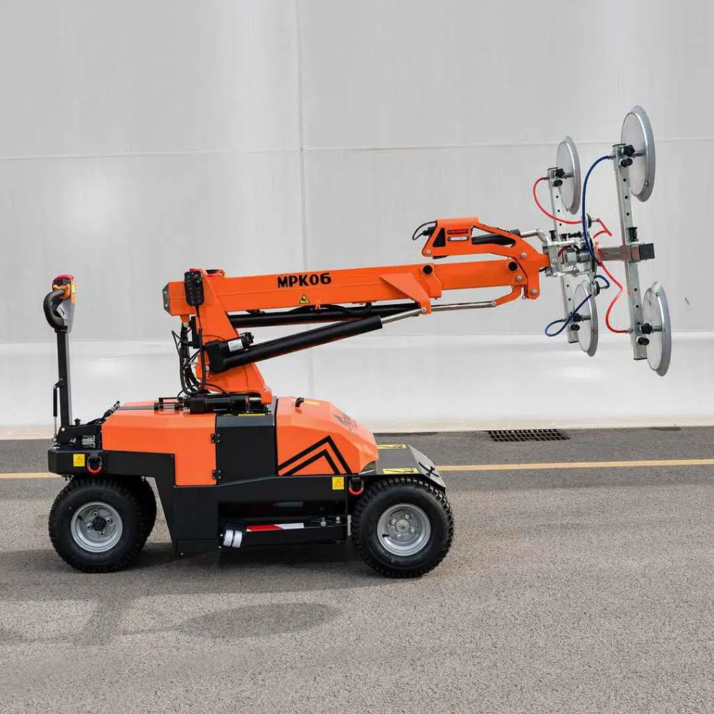 Robot de pose vitrage pour chantier en Île-de-France