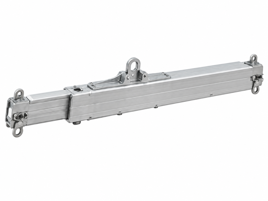 Palonnier en croix AluxBEAMS avec quatre points de levage